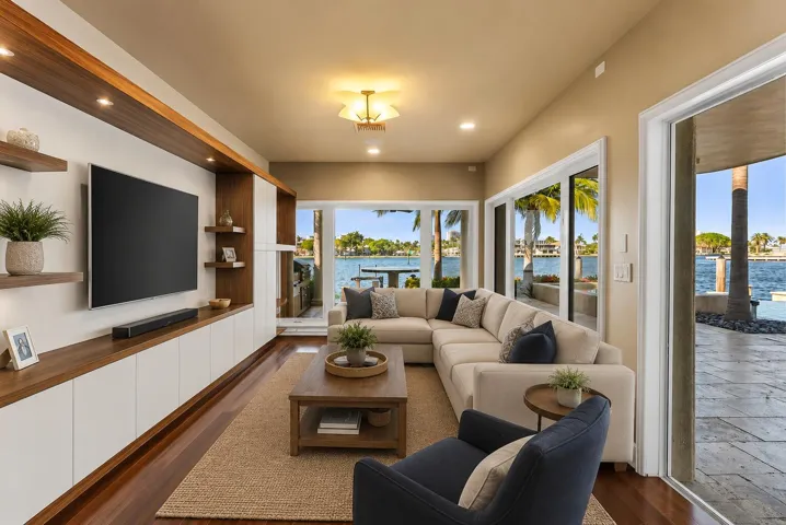 Virtual Staging Family Room