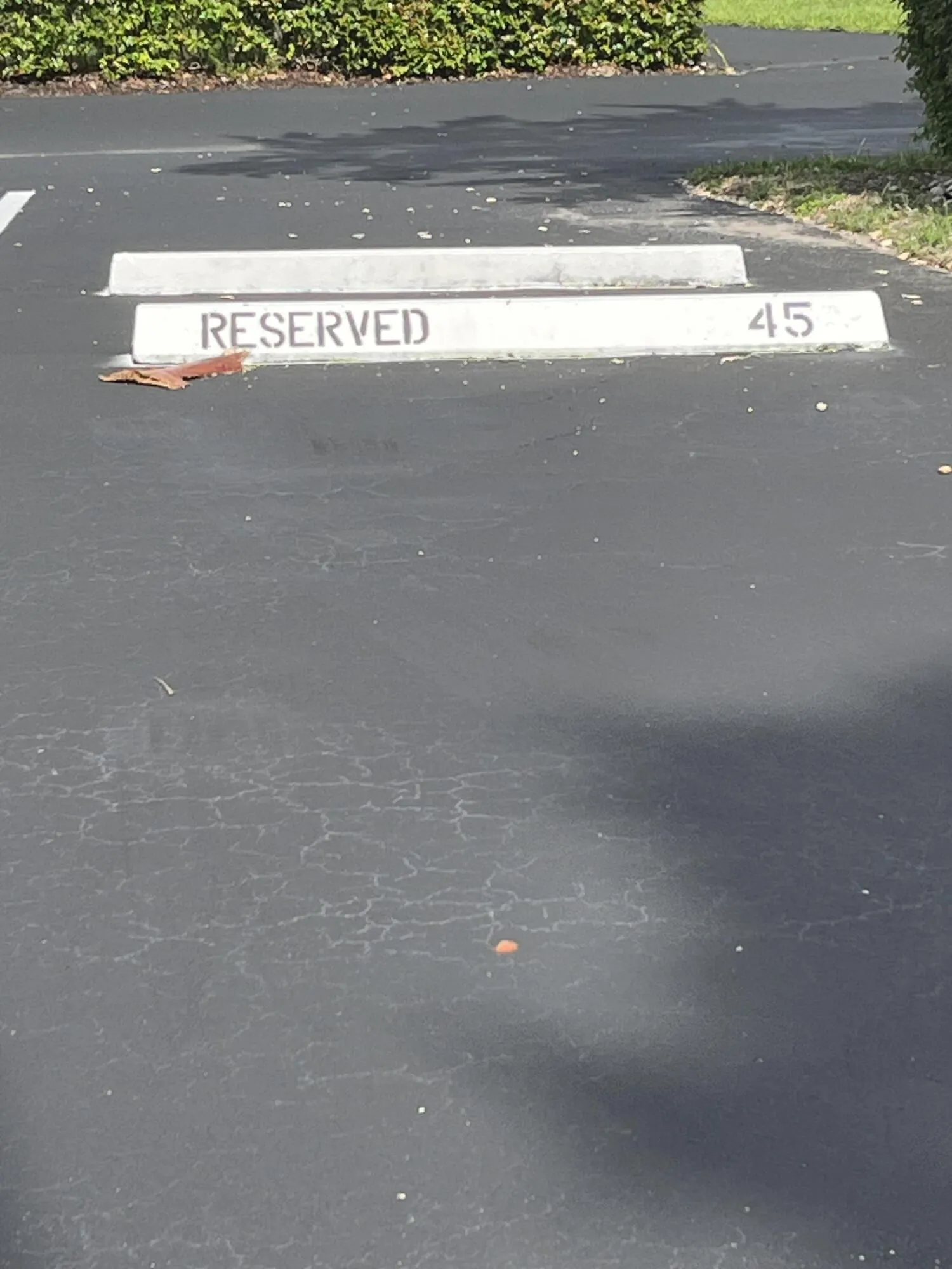 parking space #45