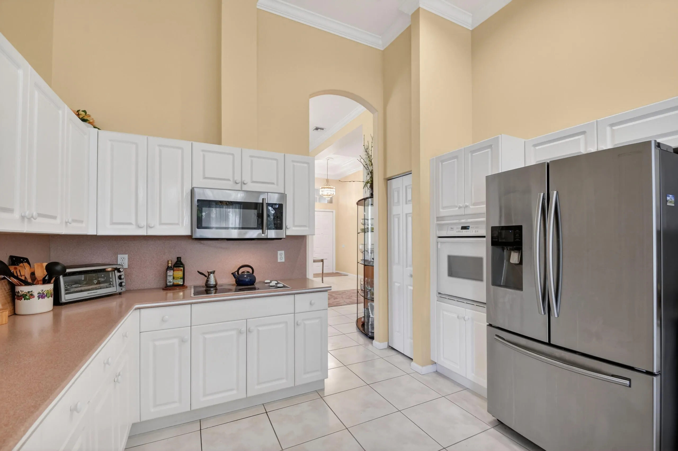 Kitchen with Stainless Steel Appliances