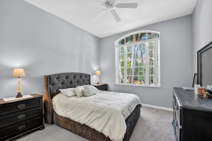 Spacious bedroom