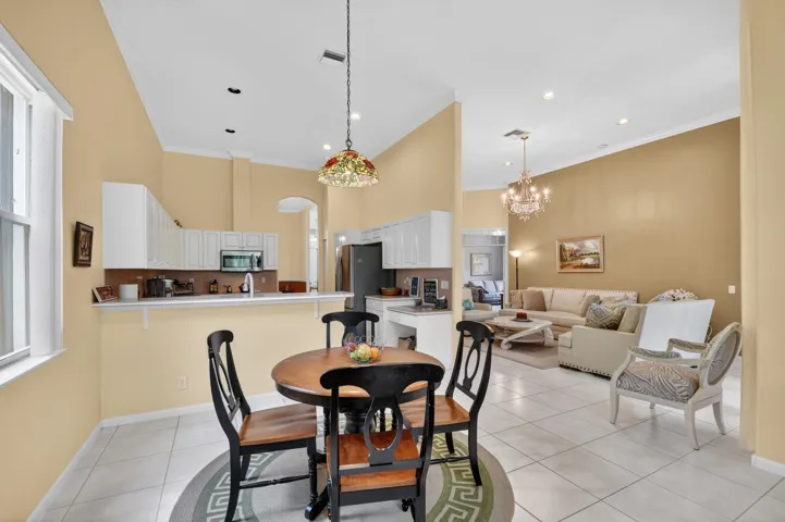 Open-Concept Living & Dining Area