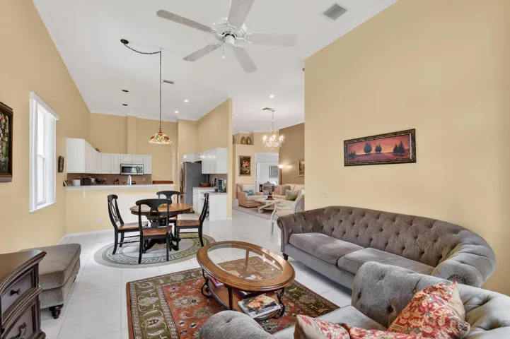Living Room & Kitchen Flow