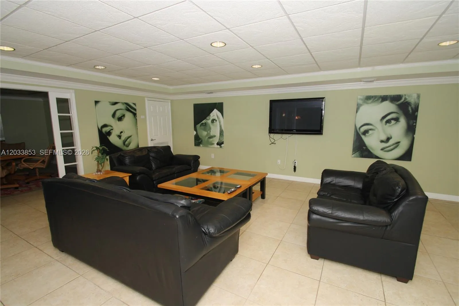 Community TV room