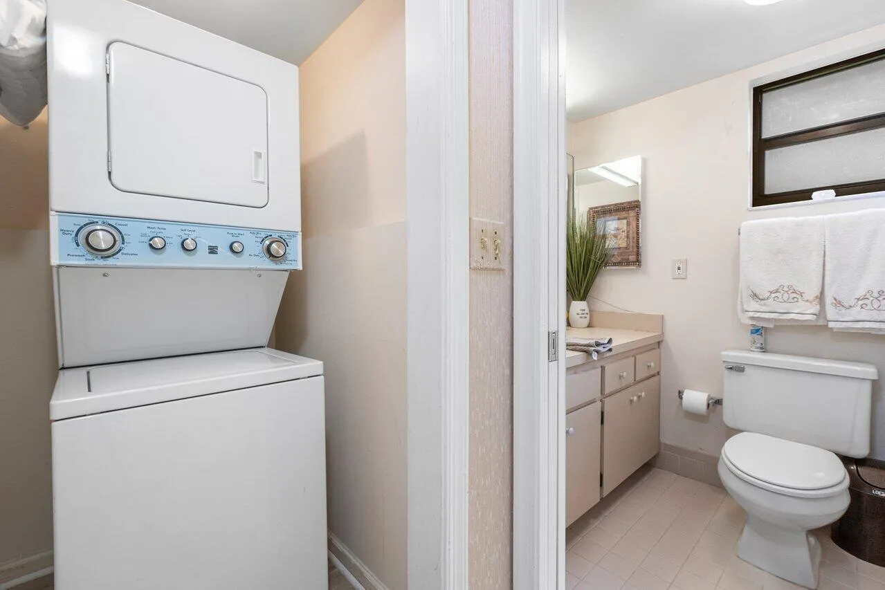 Washer and dryer