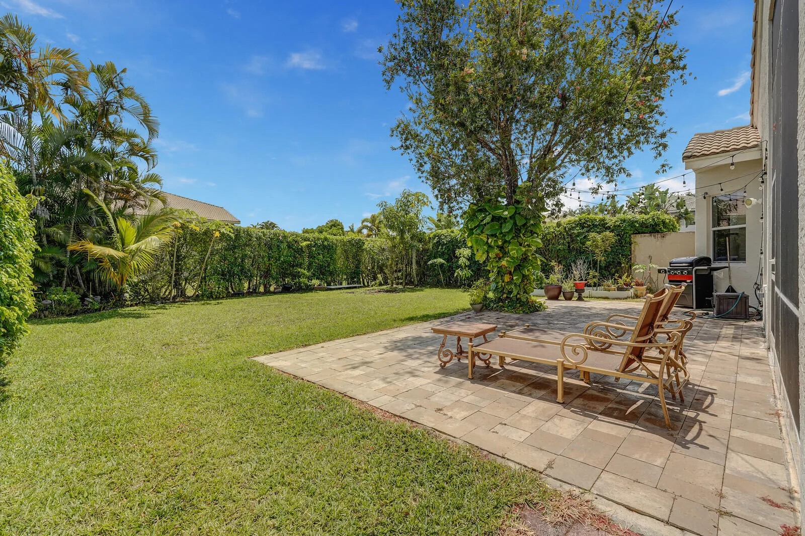 LARGE AND PRIVATE BACKYARD