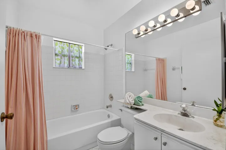 FRESHLY PAINTED GUEST BATH