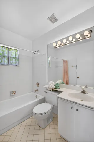 FRESHLY PAINTED GUEST BATH