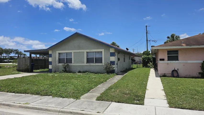 Front Looking On West
