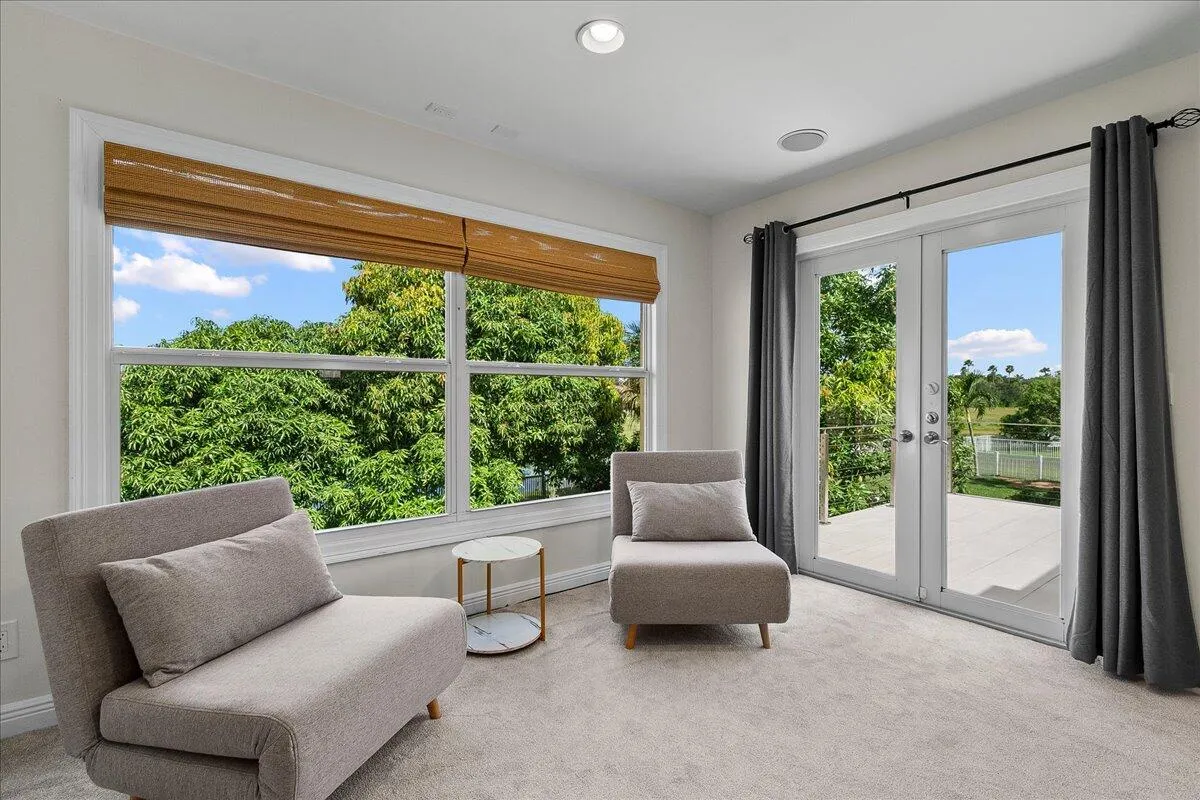 Primary Bedroom - Sitting Room and Balcony