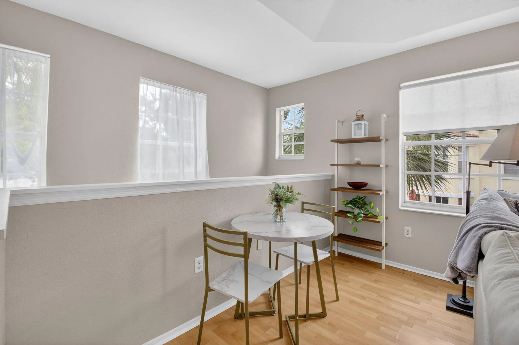 BRIGHT DINING AREA