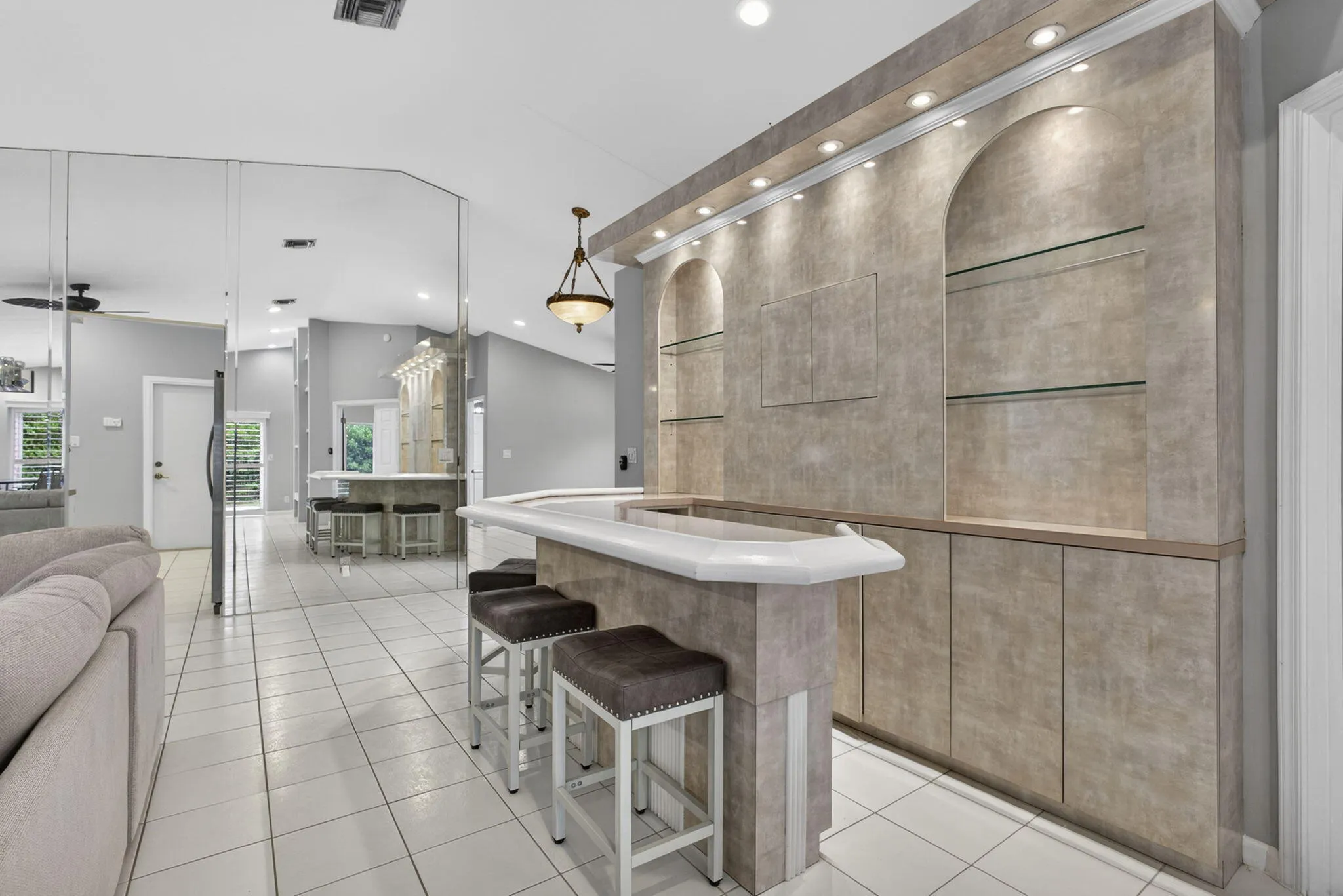 Built-in bar