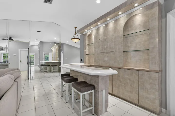 Built-in bar