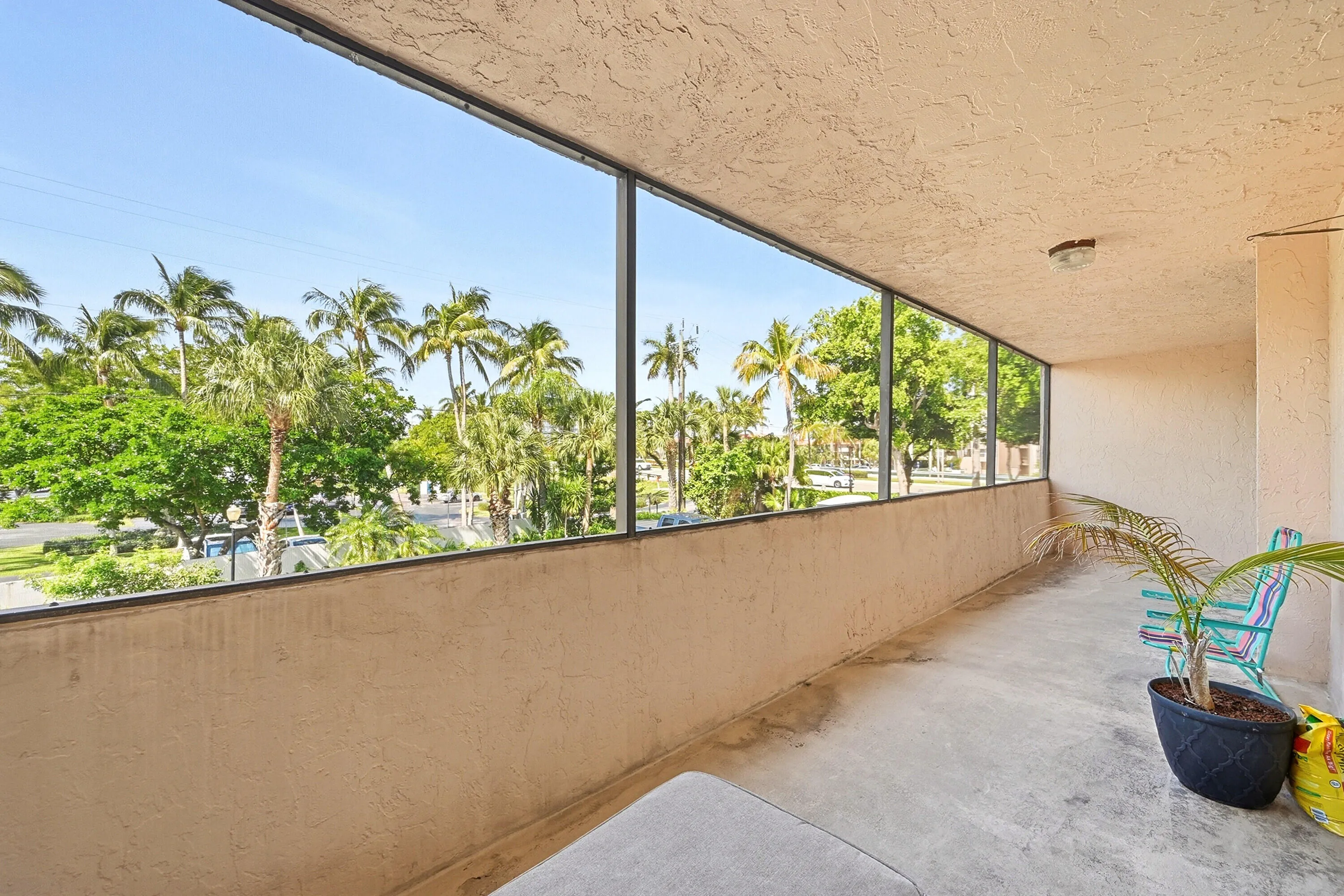 Large Balcony