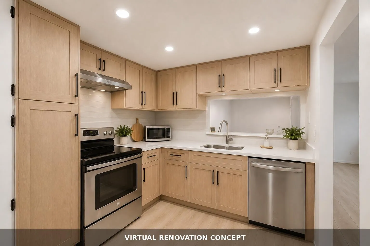 Virtual Renovation Concept Kitchen