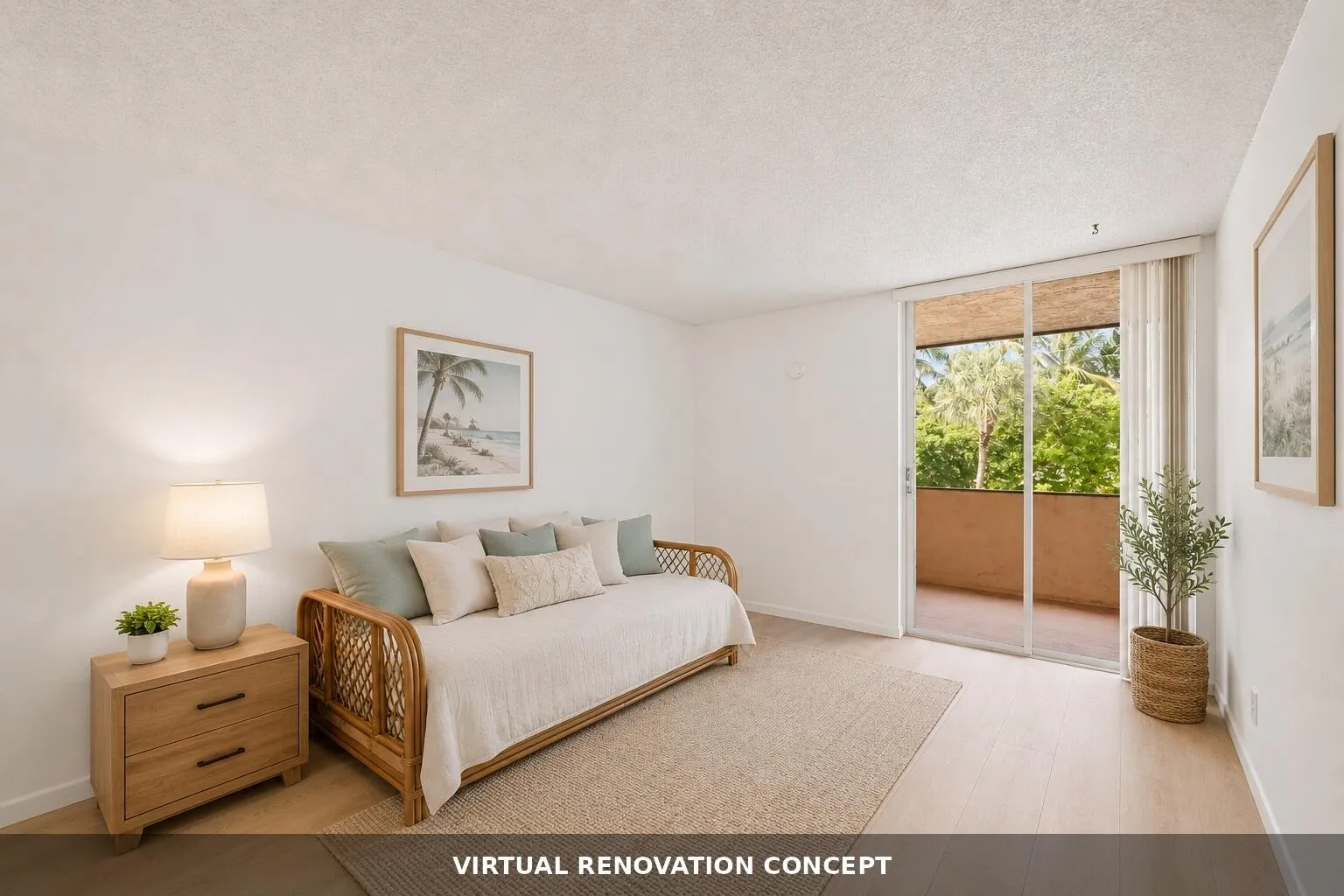 Virtual Renovation Concept Guest Bedroom