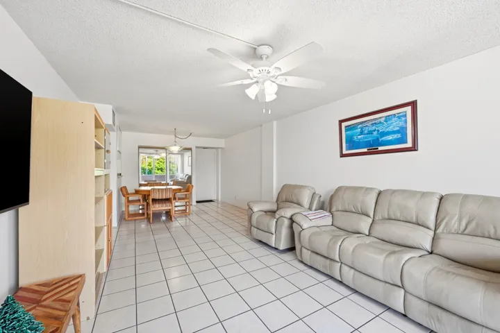 Living/dining area