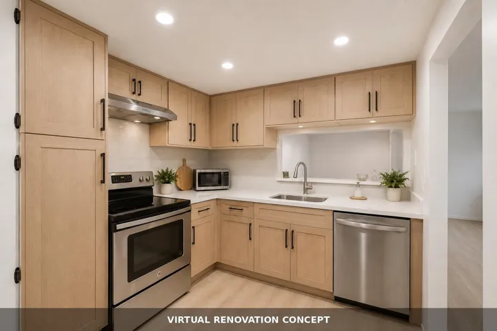 Virtual Renovation Concept Kitchen