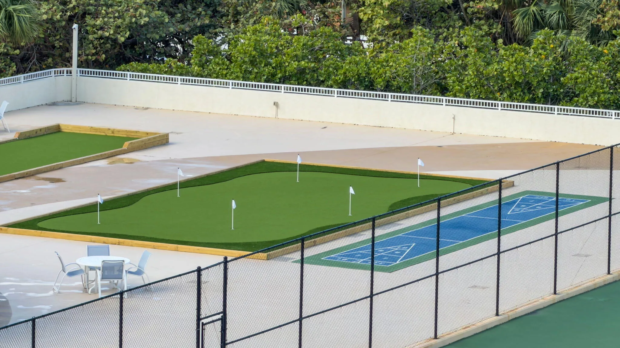 Putting Green and Bocce