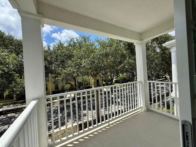 Balcony off master bedroom