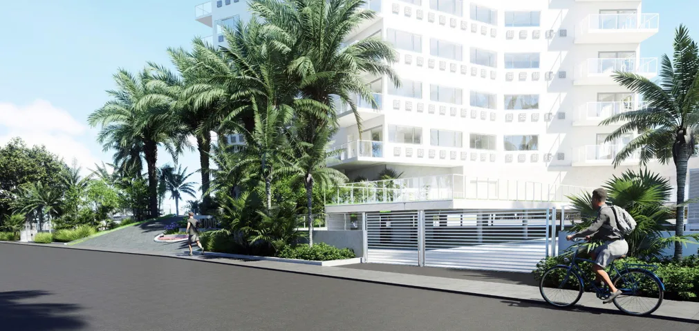 Proposed artist rendering of common areas remodel