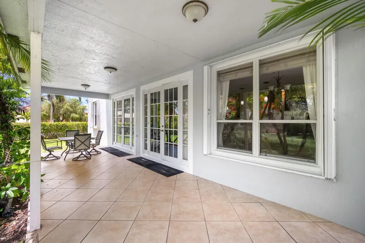 Covered Back Patio