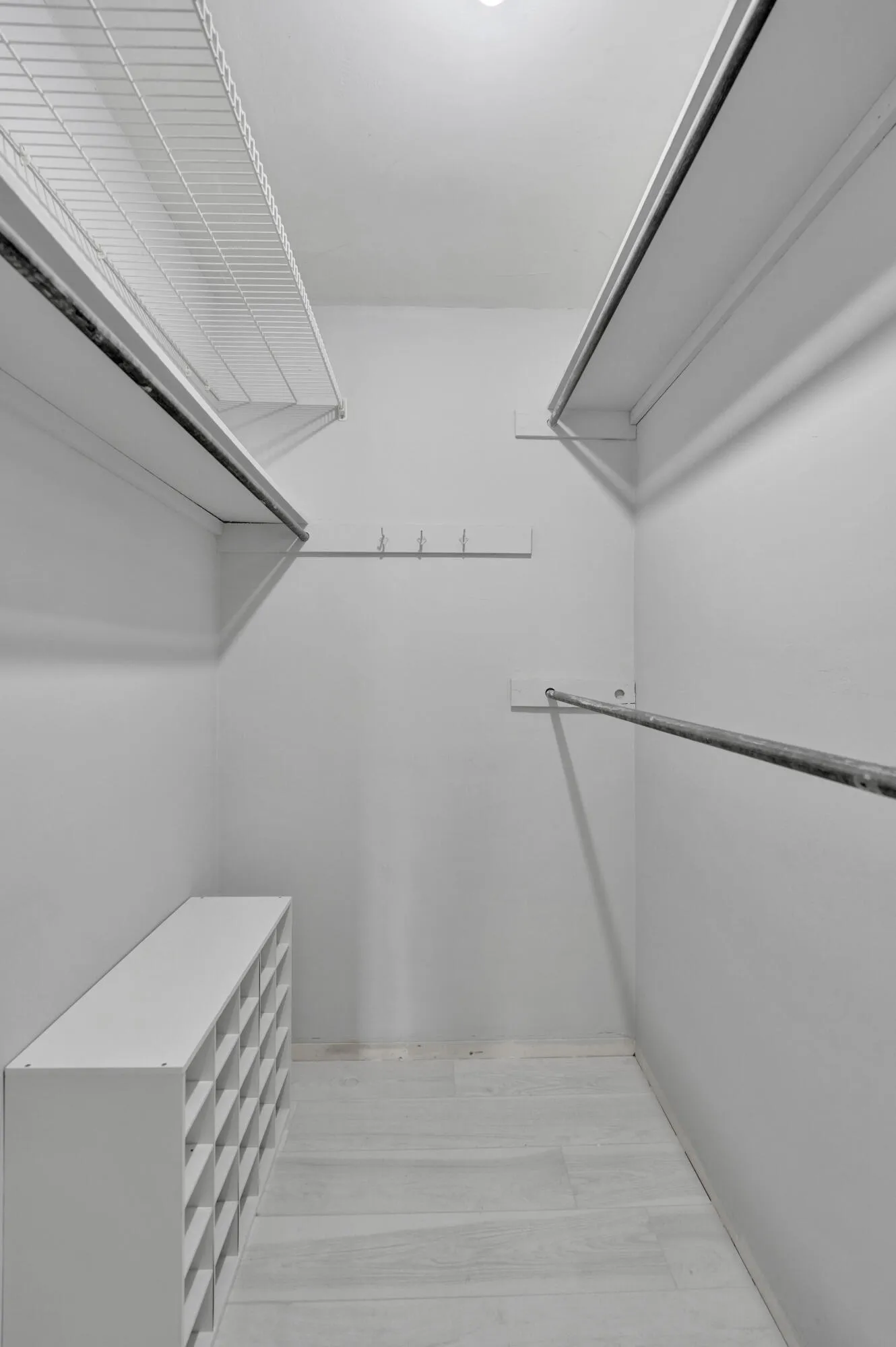 Primary closet