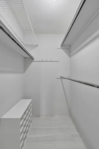 Primary closet