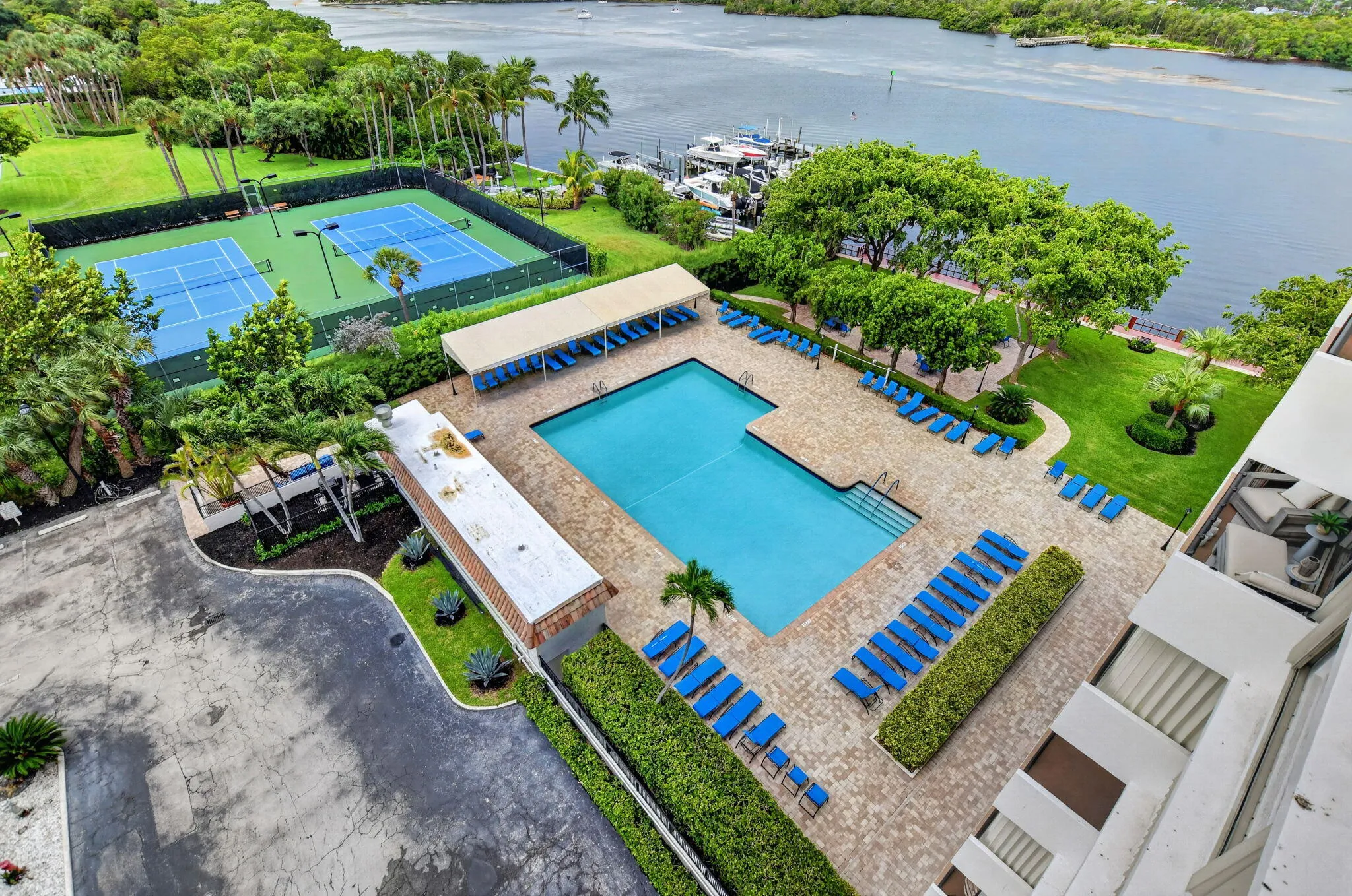 DIRECT INTRACOASTAL AND POOL VIEW FROM BALCONY