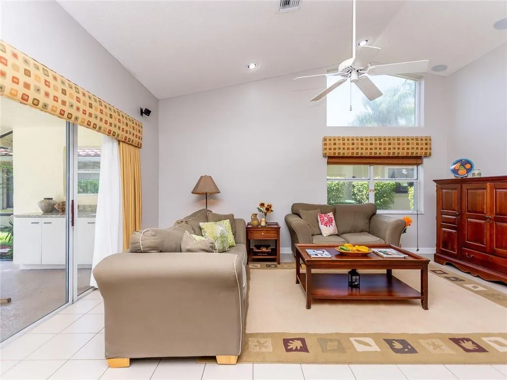Another covered patio area, accessed from family room.