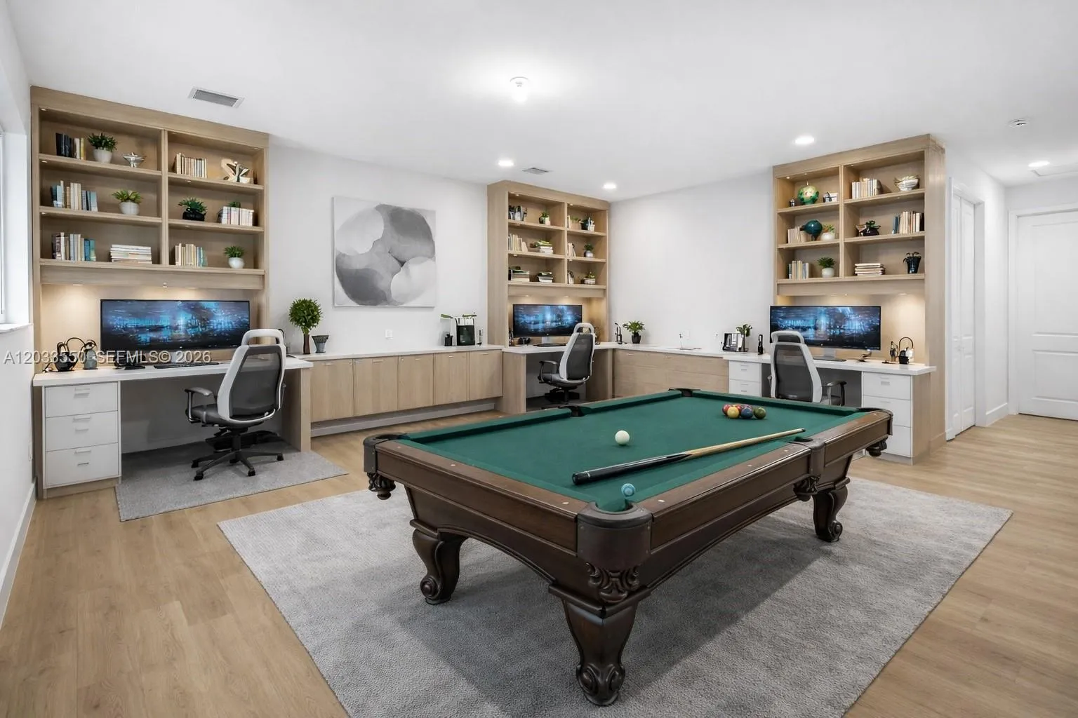AI image staging of Loft