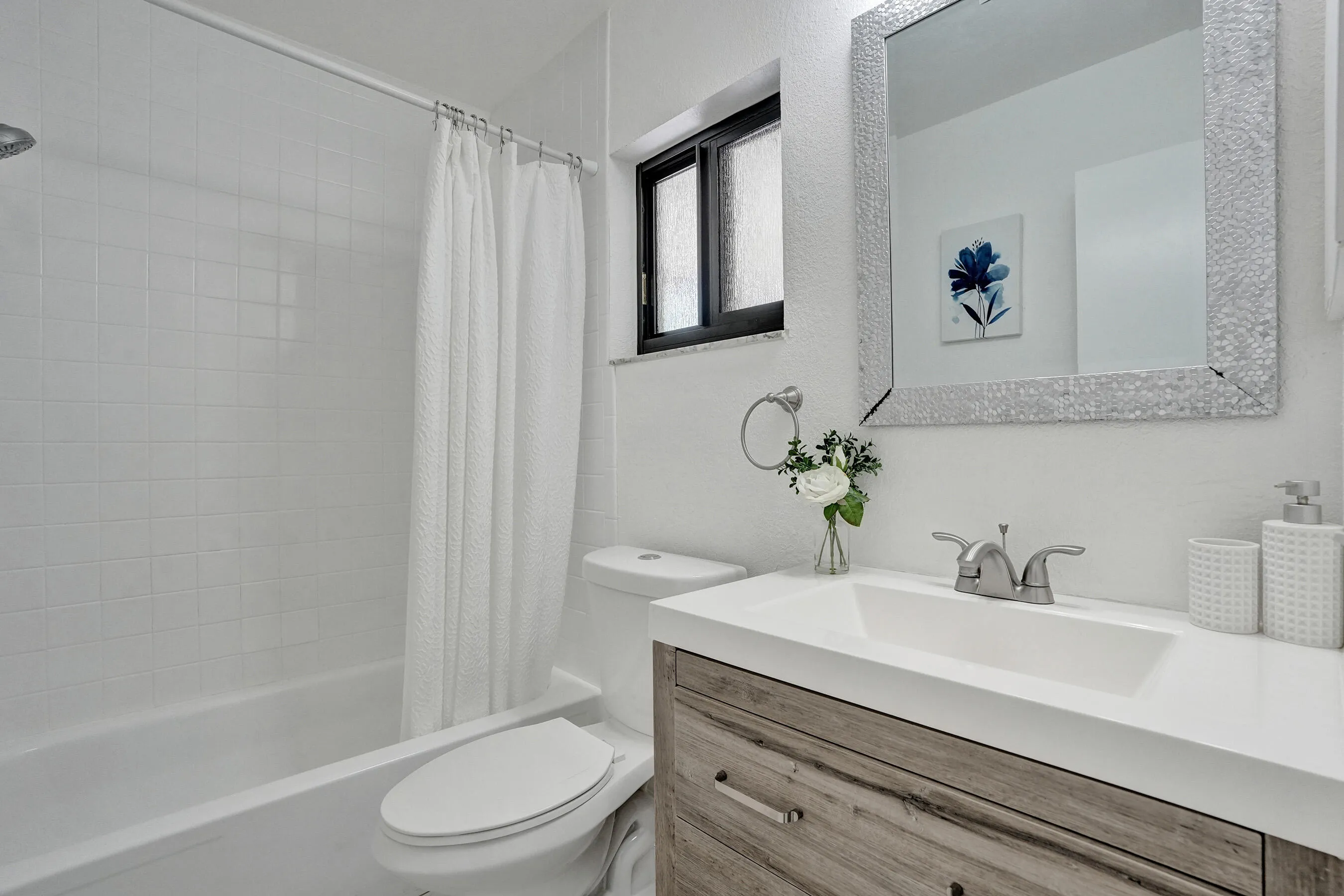 Updated second bathroom