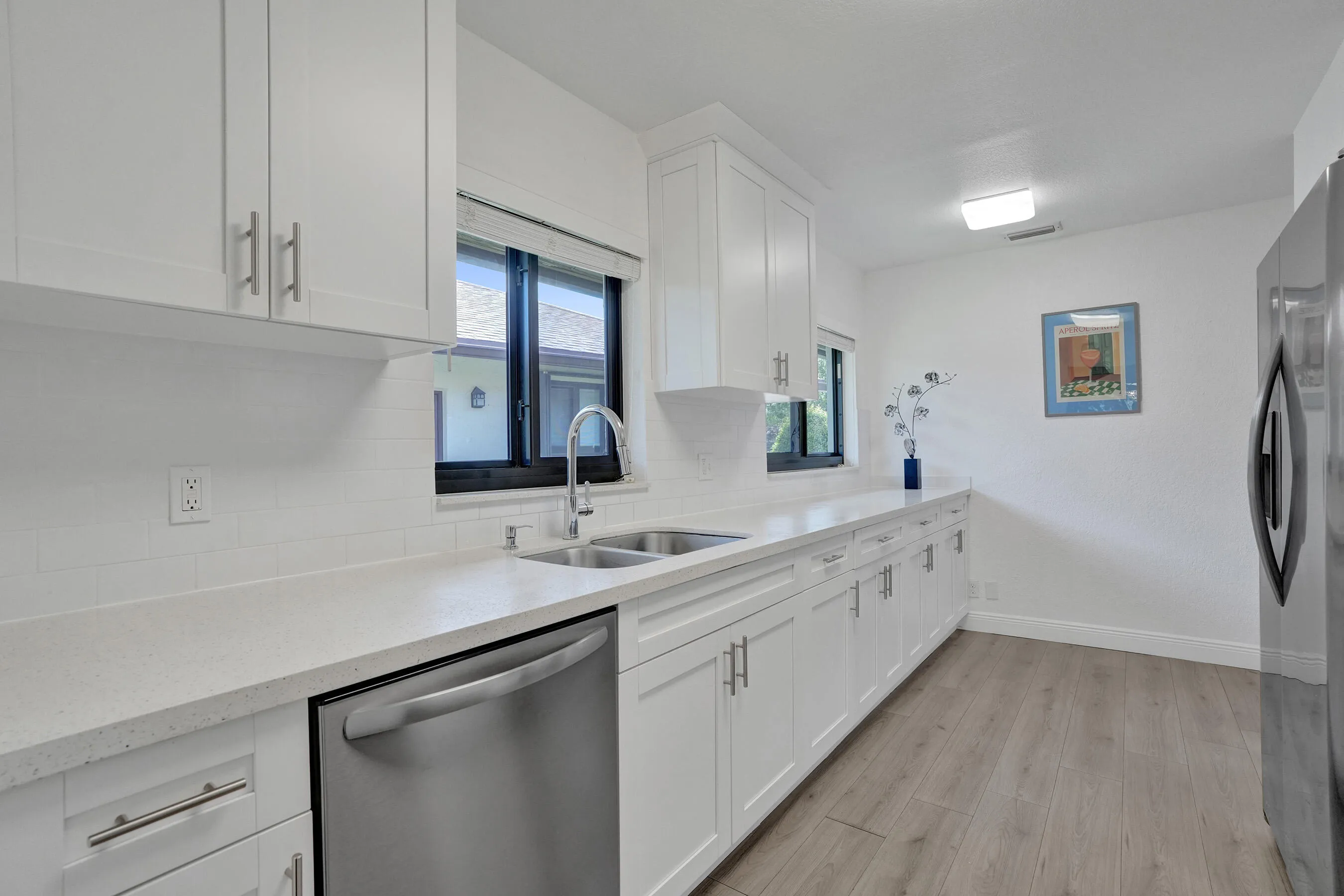 Kitchen. Look at the countertop space and cabinets