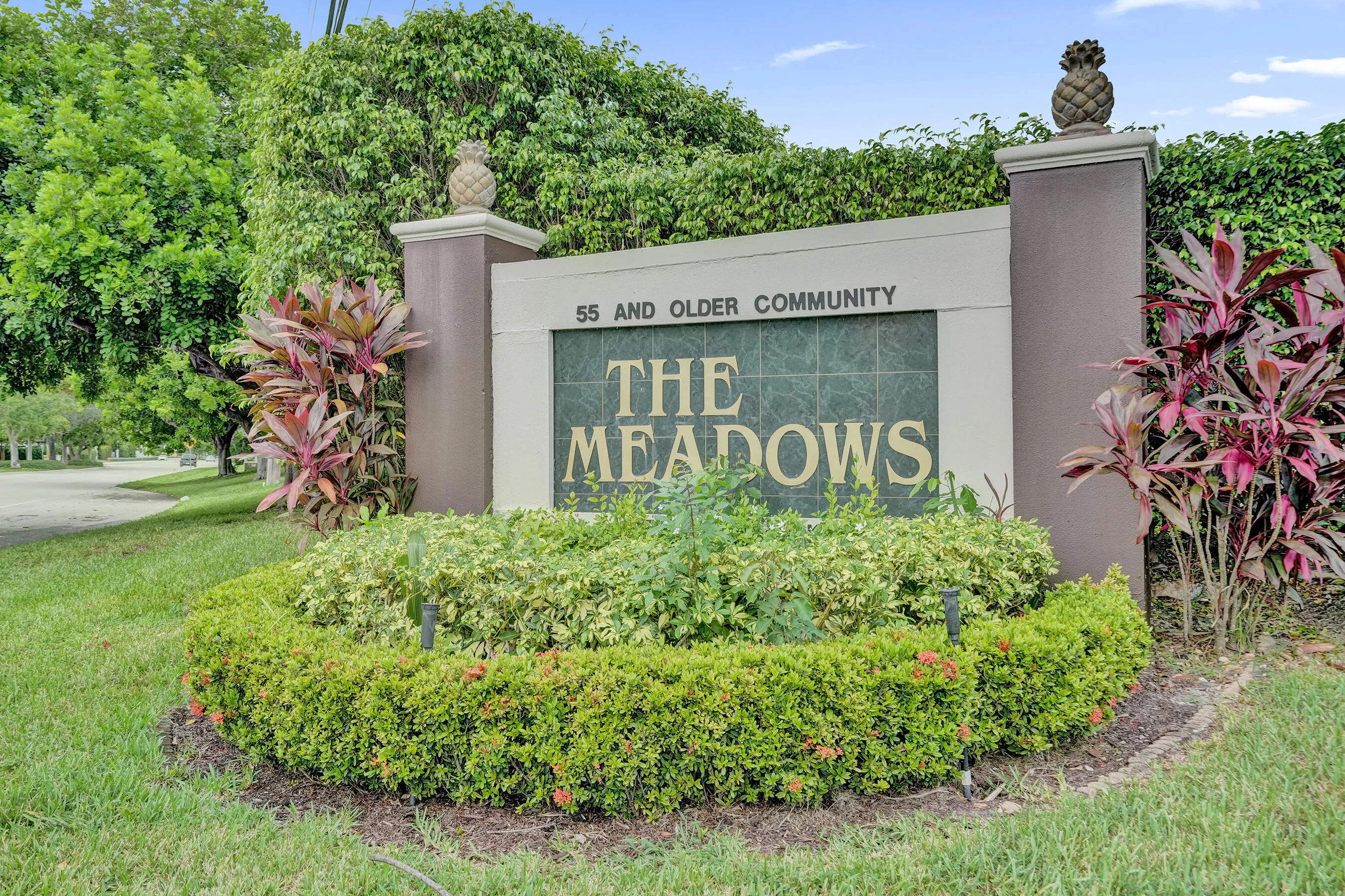 Entrance to the Active Adult 55+ community