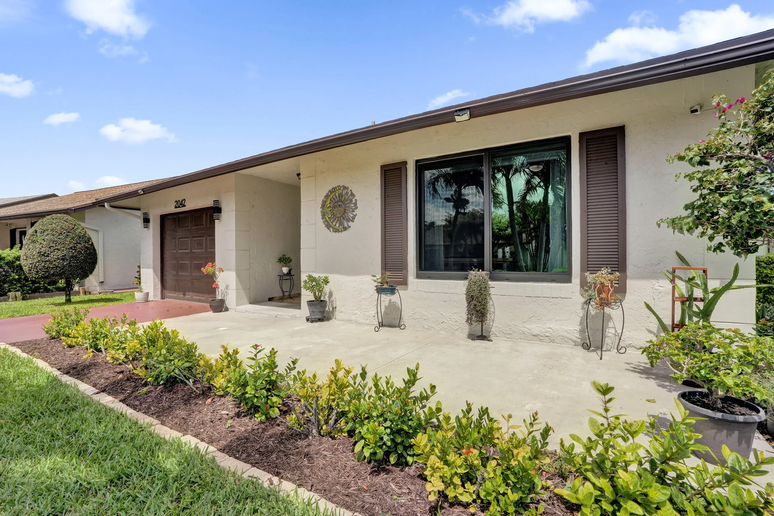 Large front porch