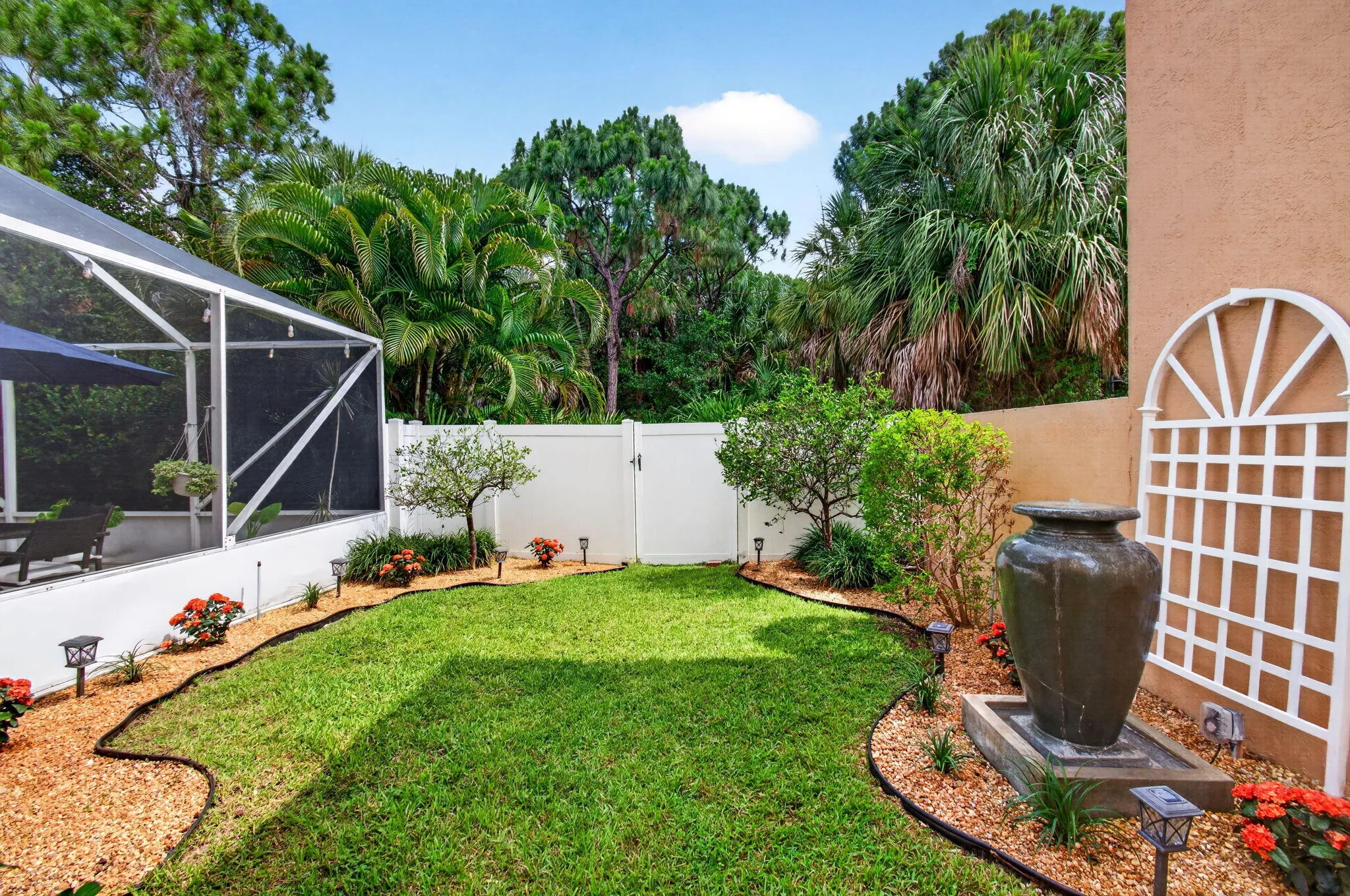 Fenced Backyard