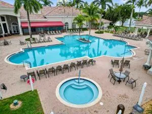 Pool area