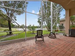 Enclosed patio