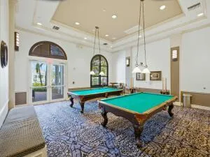 Billiard room