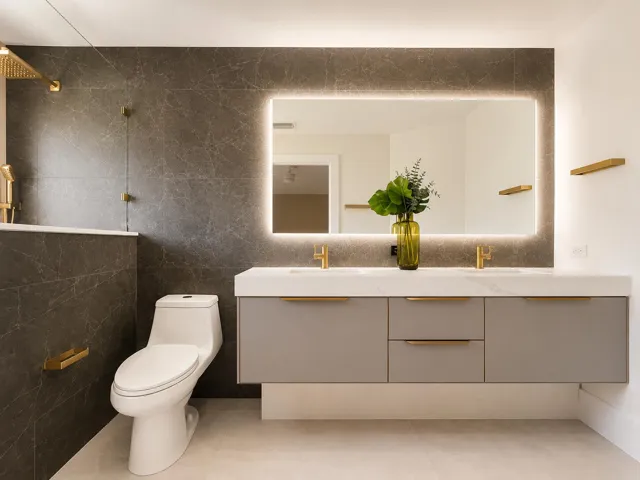 Master bathroom