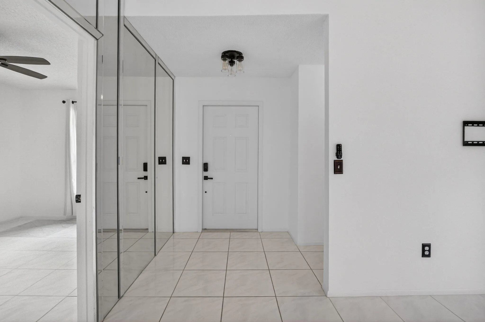 View toward front door