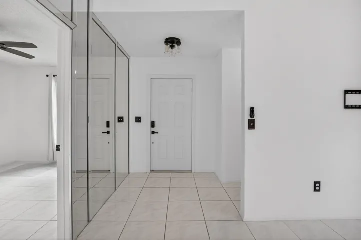 View toward front door