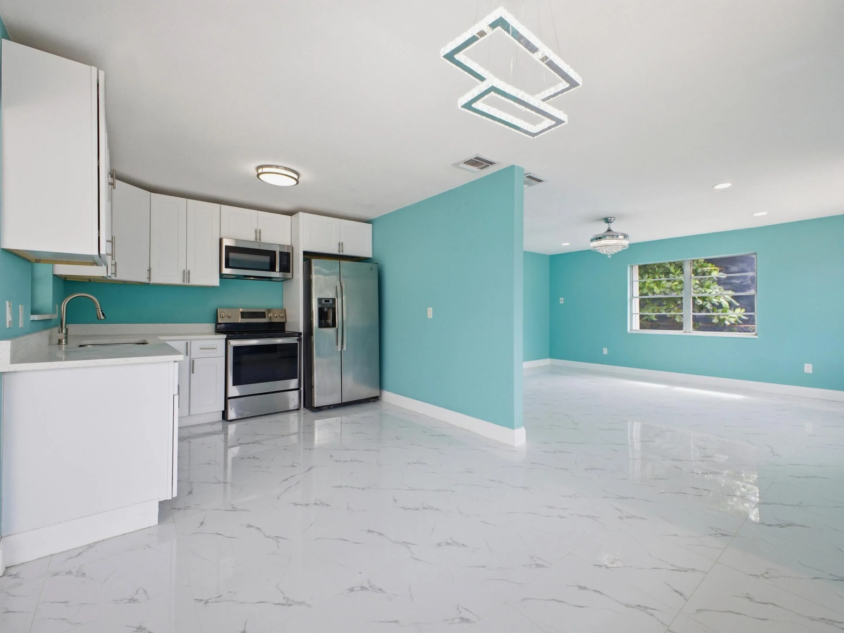 Kitchen to Living