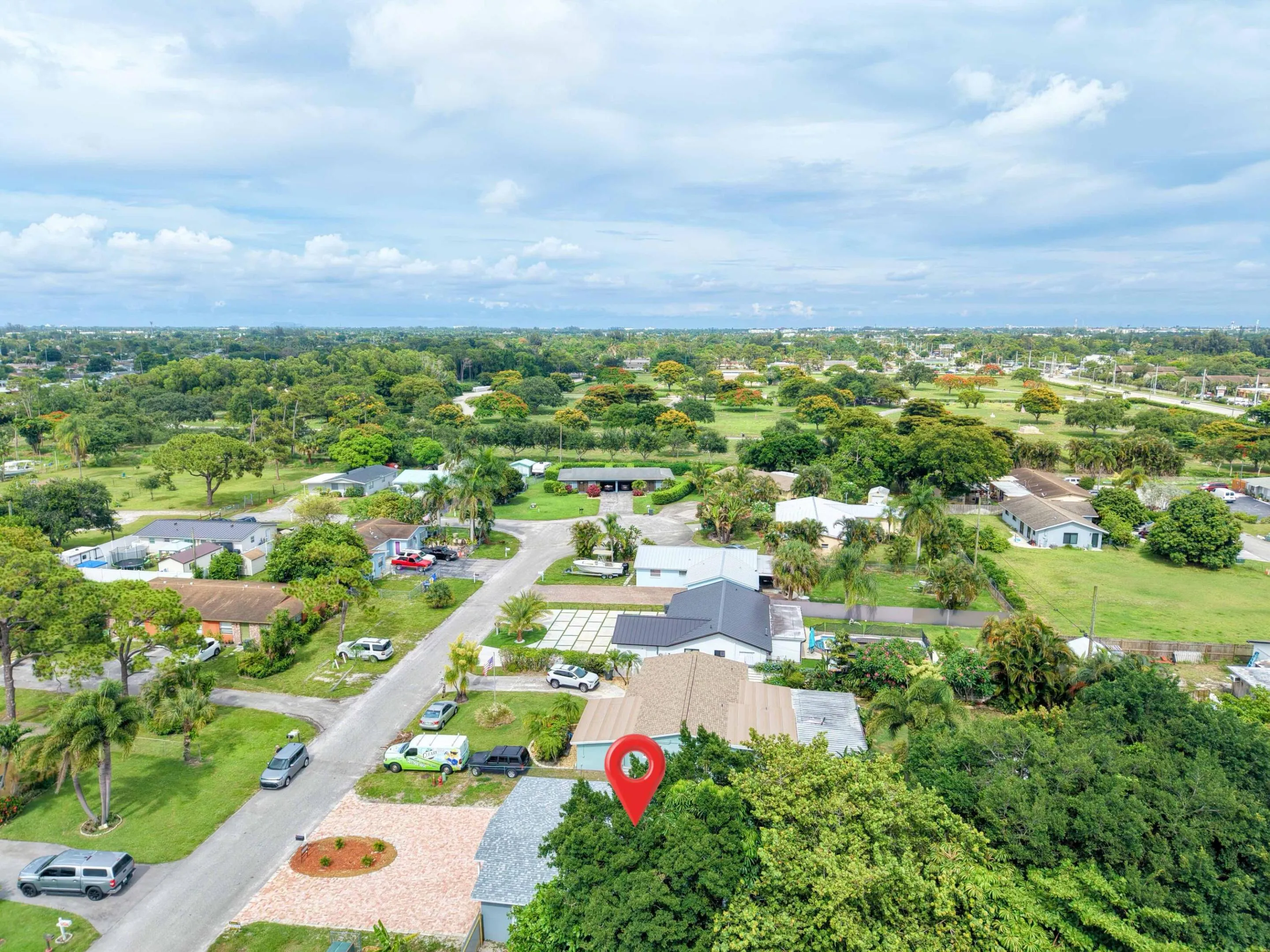 Panoramic to East