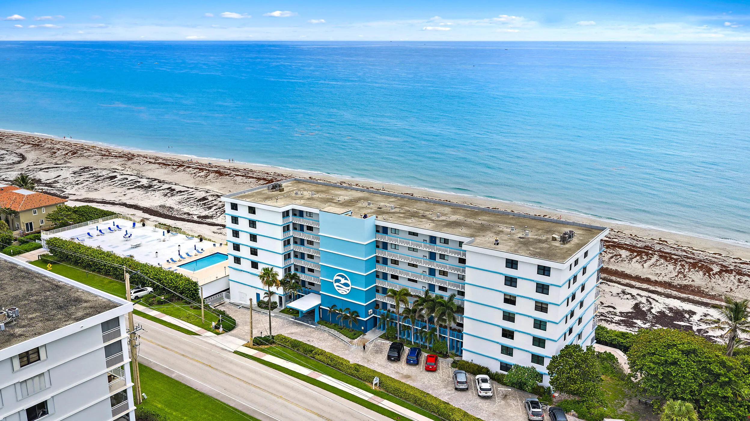 Heated pool and private beach access