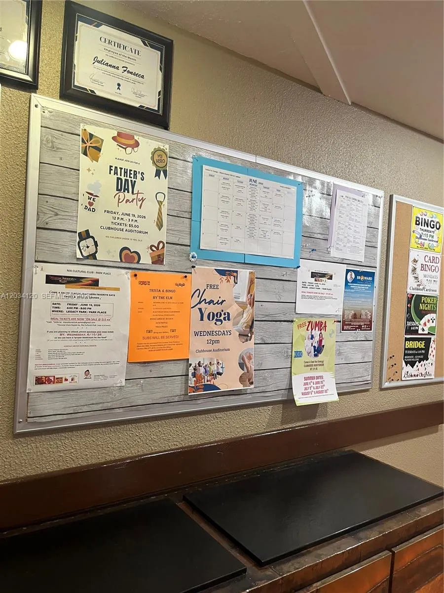 Events board