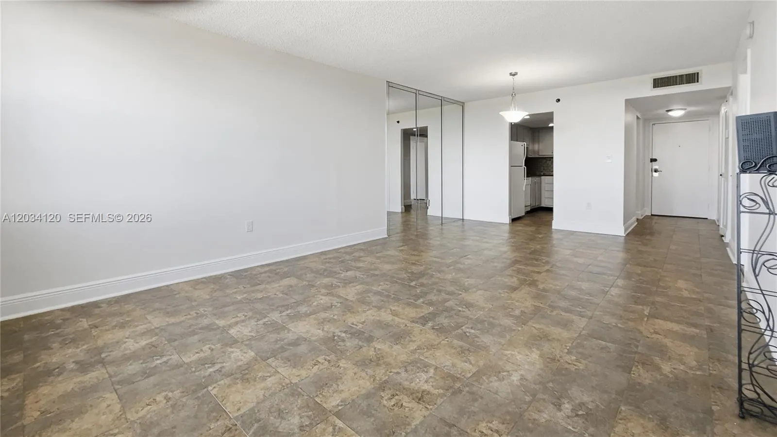 Actual -view 2 - Living room and dining areas