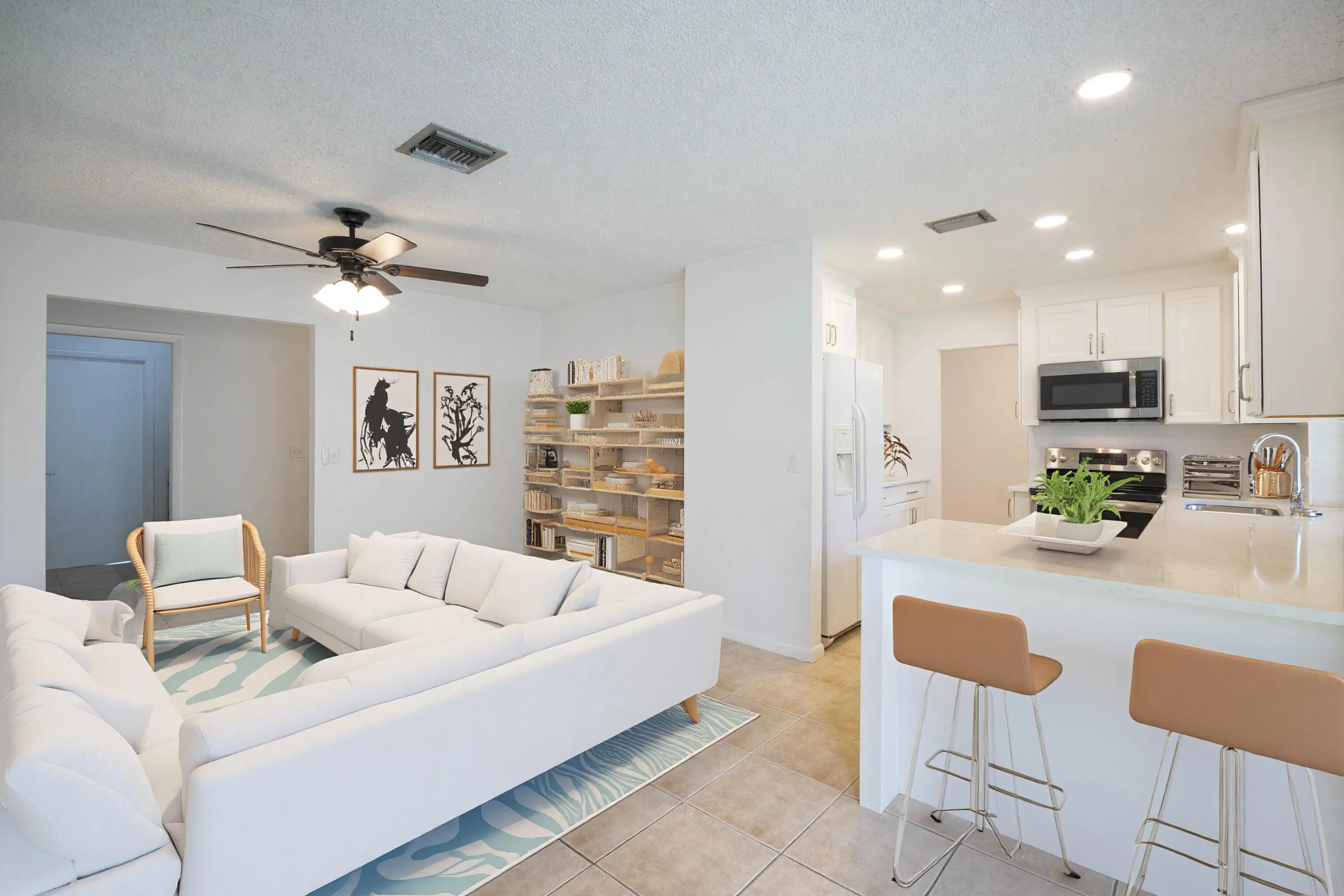 Family Room | Kitchen
