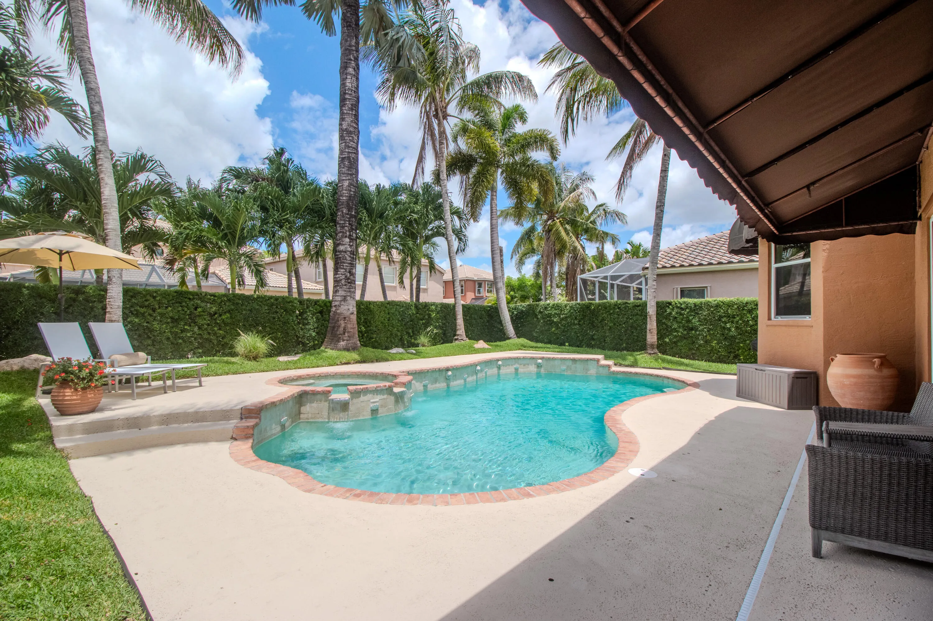 Pool and patio