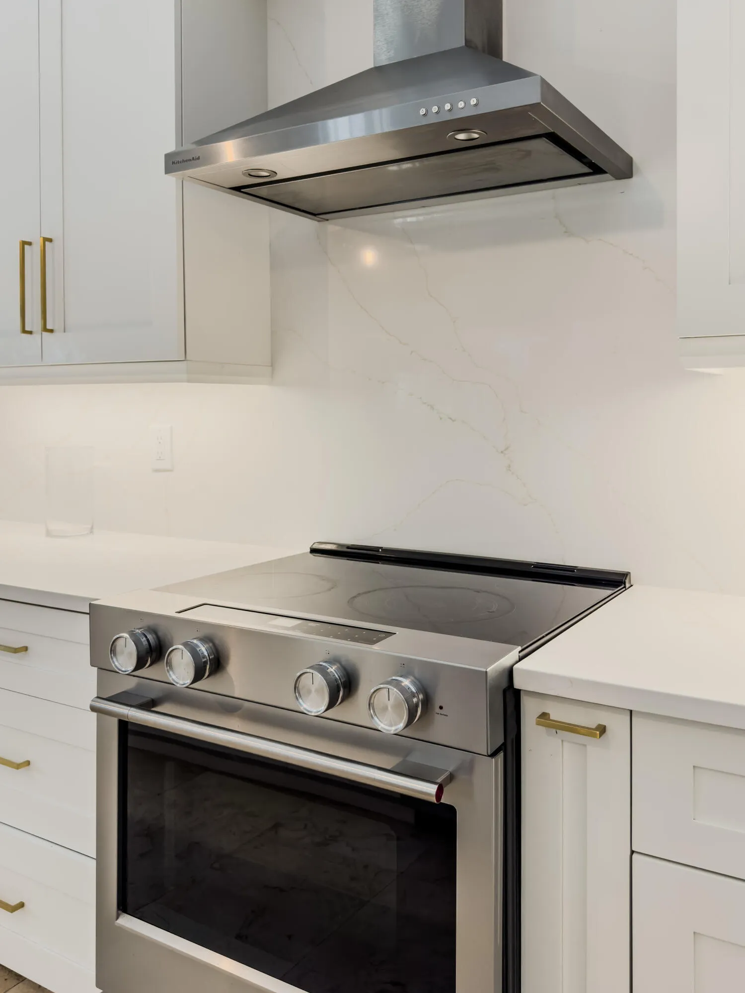Premium stainless steel appliances