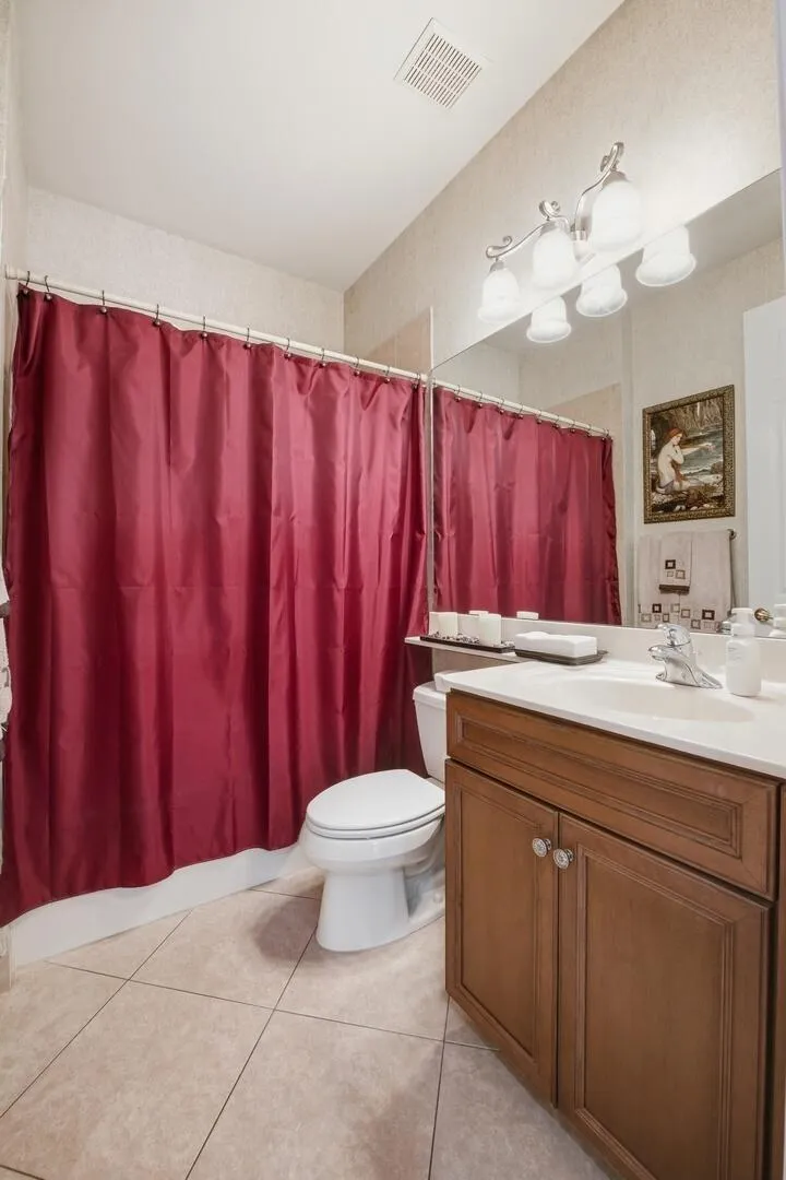 Full Bath on 1st Floor